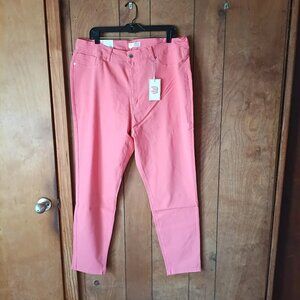 Discount Divas Coral High Rise Skinny Pants Plus Size 3X NWT Stretch